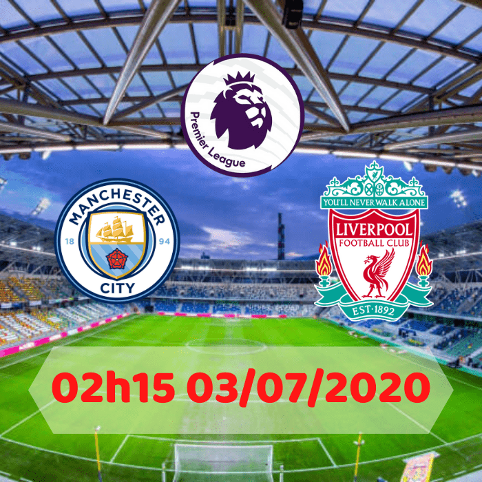 Soi kèo Manchester City vs Liverpool – 02h15 03/07/2020