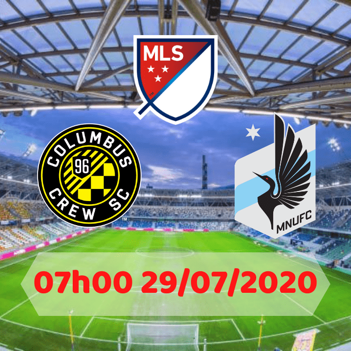 SOI KÈO Columbus Crew vs Minnesota United – 07h00 – 29/07/2020