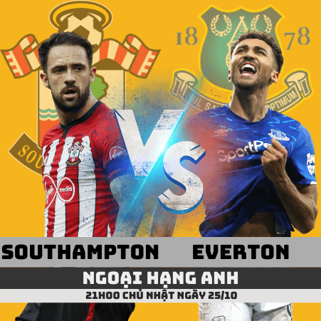 Nhận định Southampton vs Everton –Ngoại hạng Anh– 25/10/2020