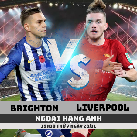 Tỷ lệ kèo Brighton Liverpool –Ngoại Hạng Anh- 28/11/2020