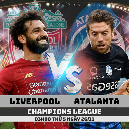 Soi kèo Liverpool vs Atalanta –Champions League- 26/11/2020