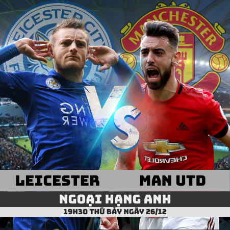 Nhận định kèo Leicester vs Man Utd –26/12/2020- Ngoại hạng Anh