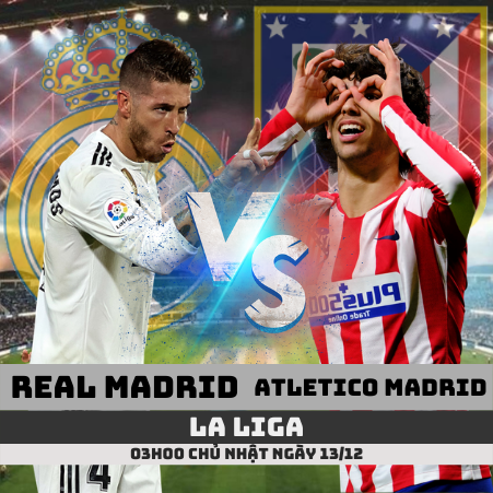 Nhận định kèo Real vs Atletico Madrid –13/12/2020- La Liga