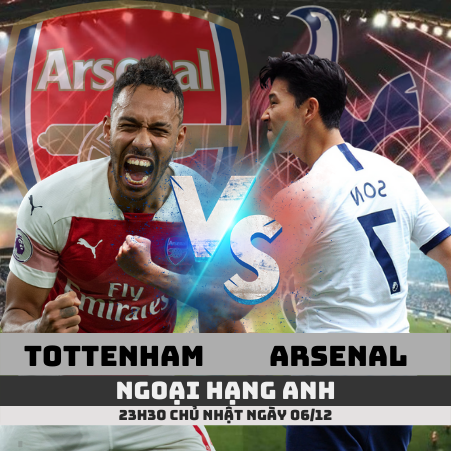 Soi kèo Tottenham vs Arsenal –Ngoại Hạng Anh- 06/12/2020