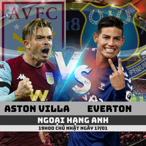 Nhận định kèo Aston Villa vs Everton – 17/01/2021- Ngoại hạng Anh