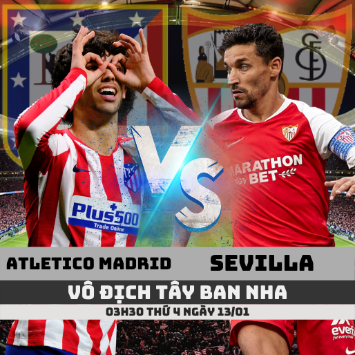 Nhận định kèo Atletico Madrid vs Sevilla – 13/01/2021- La Liga