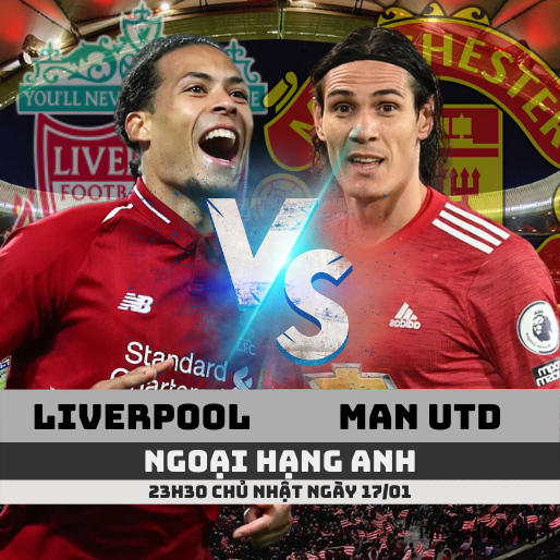 Nhận định kèo Liverpool vs Man Utd – 17/01/2021- Ngoại hạng Anh