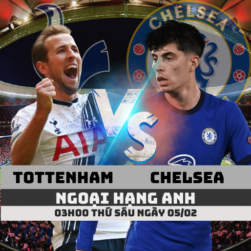 Nhận định kèo Tottenham vs Chelsea – 05/02/2021- Ngoại hạng Anh