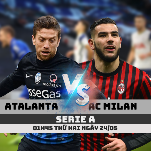 Tỷ lệ kèo Atalanta vs Milan – 01h45 – 24/05/2021 – Serie A