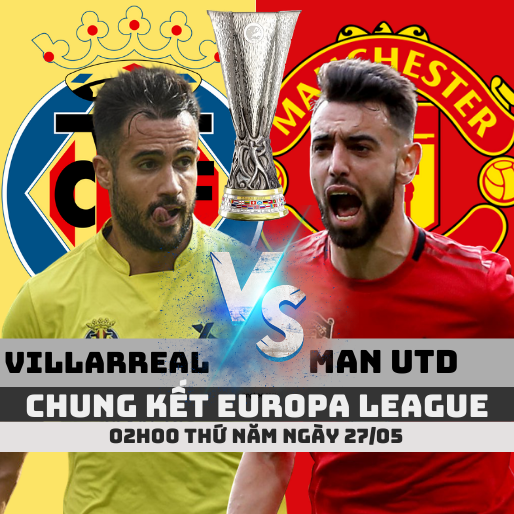 Tỷ lệ kèo Villarreal vs Man Utd – 02h00 – 27/05/2021 – CK Europa League