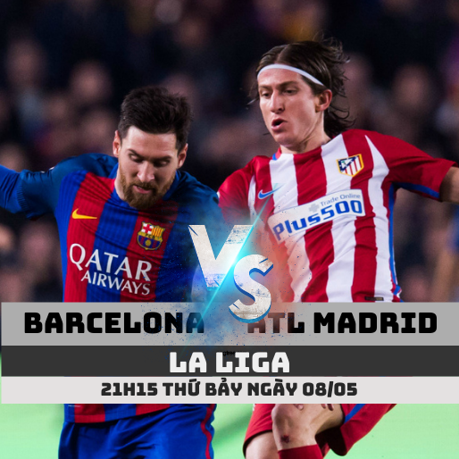 Tỷ lệ kèo Barca vs Atletico Madrid – 21h15 – 08/05/2021 – La Liga