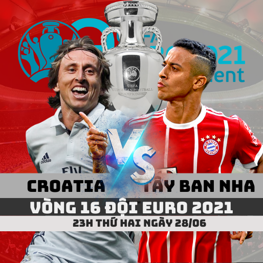 Croatia vs Tây Ban Nha- ngày 28/06/2021 – Euro 2020