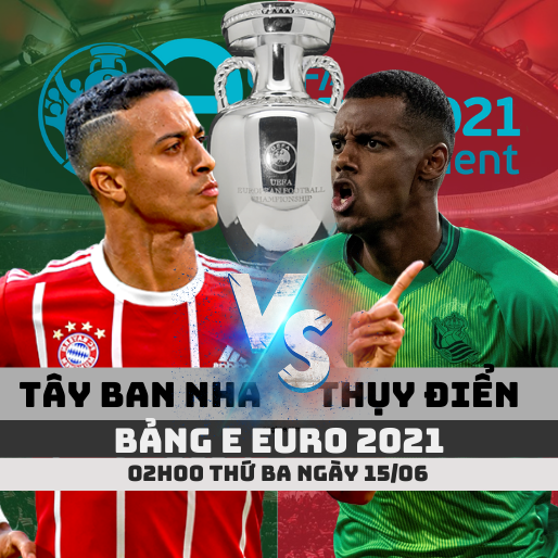 Tỷ lệ kèo TBN vs Thụy Điển –2h- 15/06/2021 – Bảng E Euro 2021