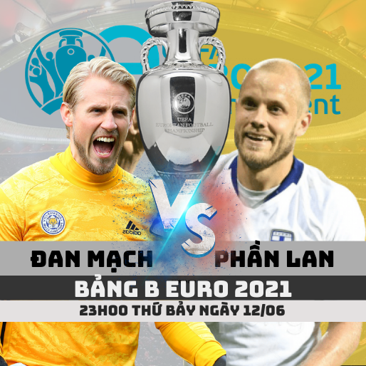 Tỷ lệ kèo Đan Mạch vs Phần Lan –23h- 12/06/2021 – Bảng B Euro 2021