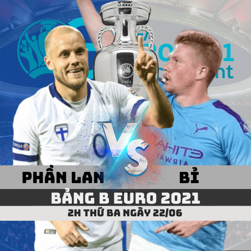 Tỷ lệ kèo Phần Lan vs Bỉ –2h- 22/06/2021 – Bảng B Euro 2021