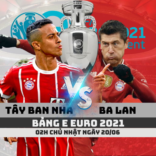 Tỷ lệ kèo TBN vs Ba Lan –2h- 20/06/2021 – Bảng E Euro 2021