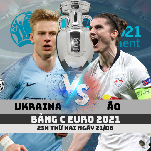 Tỷ lệ kèo Ukraina vs Áo –23h- 21/06/2021 – Bảng C Euro 2021