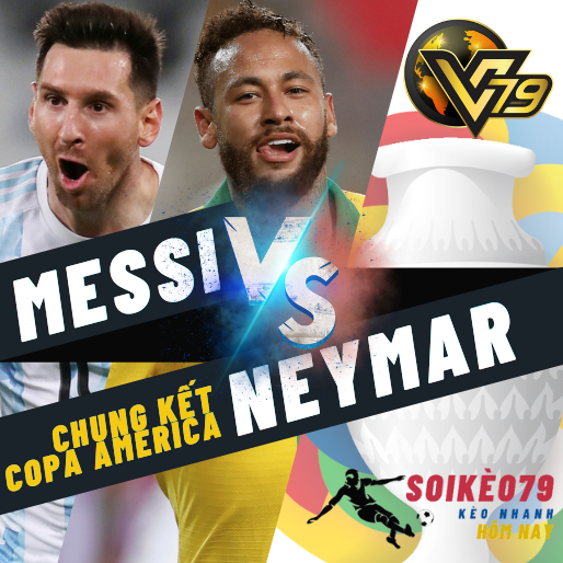 Neymar mong chờ cơ hội đánh bại Messi trong trận chung kết Copa America sáng mai