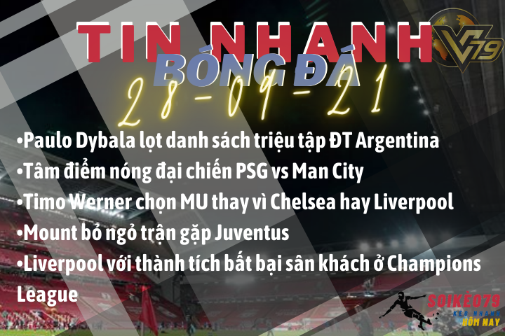 Tin nhanh bóng đá 28/9