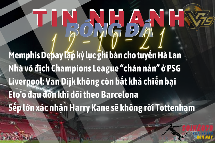 Tin nhanh bóng đá 12 10 liverpool tottenham barcelona