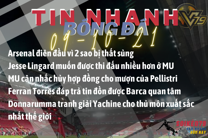 Tin nhanh bóng đá 09/10