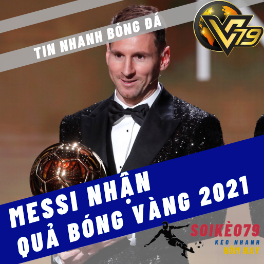 Messi nhận giải thưởng QBV thứ 7 trong sự nghiệp