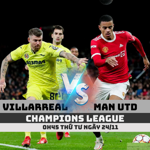 soi keo Villarreal vs manchester united champions league 24 11 soikeo79