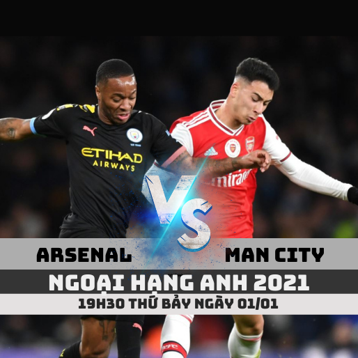 Nhận định Arsenal vs Man City, 19h30 ngày 1/1 Ngoại hạng Anh 2021