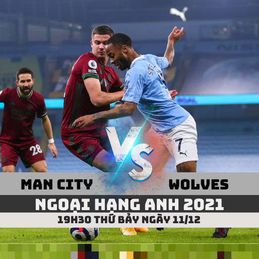 Soi kèo Man City vs Wolves, 19h30 ngày 11-12 Ngoại hạng Anh 2021