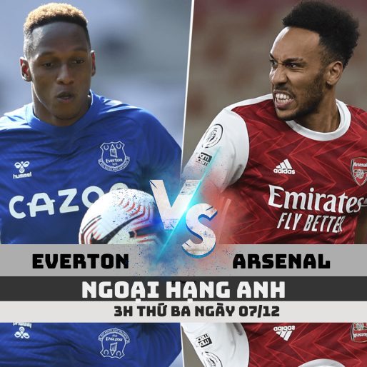 Soi kèo Everton vs Arsenal, 3h ngày 7/12