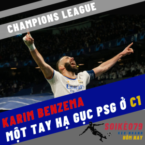 karim benzema c1 champions league real madrid psg