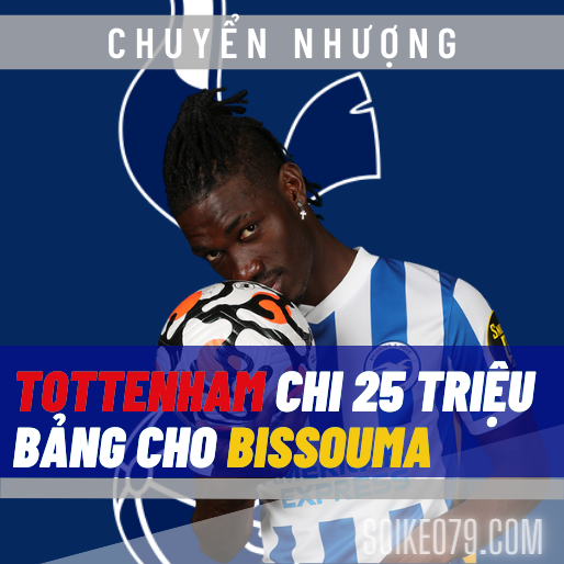 bissouma tottenham chuyen nhuong soikeo79