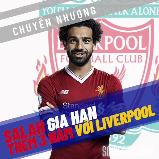 Salah đồng ý gia hạn với Liverpool