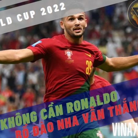 Cất Ronaldo trên ghế dự bị, Bồ Đào Nha thắng đậm Thuỵ Sĩ