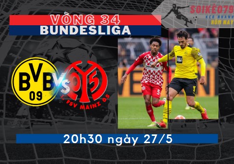 nhan dinh dortmund vs mainz bundesliga soikeo79 27 5