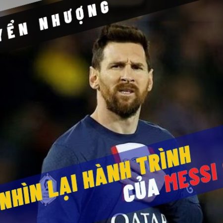 Messi ngậm ngùi chia tay PSG