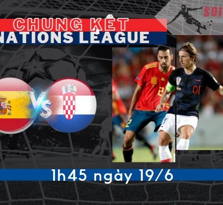 Soi Kèo Croatia vs Tây Ban Nha – CK Nations League – 1h45 – 19/6