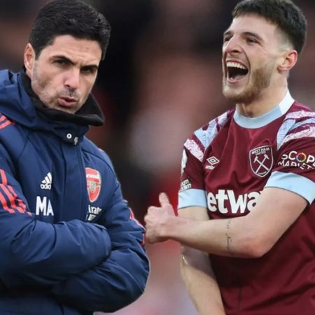 Mikel Arteta tin tưởng vào tương lai Declan Rice ở Arsenal