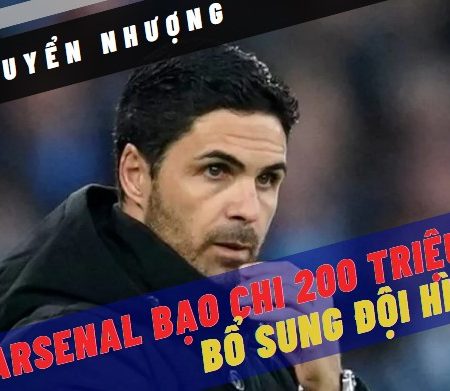 Arsenal bạo tay chi 200 triệu bổ sung đội hình